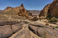 Lava formations at Roques de Garcia Royalty Free Stock Photo