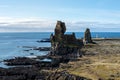 Lava formations at the west coast of Iceland Royalty Free Stock Photo