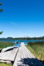 Lava Lake, along the Cascade Lakes Scenic Byway near Bend Oregon