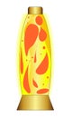 Lava Lamp Cartoon Royalty Free Stock Photo