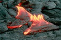 Lava Outbreak Royalty Free Stock Photo