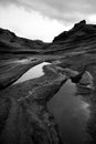 Lava and Rock Landscape