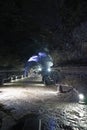 Lava tube on Jeju Island, Korea