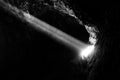 Lava Tube in Mojave National Preserve Royalty Free Stock Photo