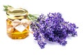 Lavander with aromatic oil