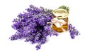 Lavander with aromatic oil