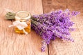 Lavander with aromatic oil