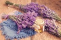 Lavander with aromatic oil