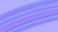 Lavender blue background with lilac and blue curved stripes. Striped pattern