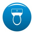 Lavatory icon blue