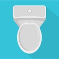 Lavatory icon, flat style