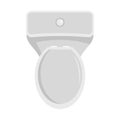 Lavatory icon, flat style