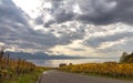 Lavaux region on autumn 1 Royalty Free Stock Photo