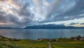 Lavaux, Switzerland - Vineyard Terraces V Royalty Free Stock Photo