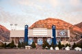 Lavell Edwards Stadium at BYU Brigham Young University Royalty Free Stock Photo