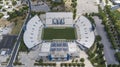 Aerial Views Of LaVell Edwards Stadium On The Campus Of Bringham Young University