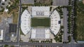 Aerial Views Of LaVell Edwards Stadium On The Campus Of Bringham Young University