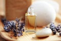 Lavender aromatherapy oil Royalty Free Stock Photo