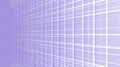 A lavender background with a geometric grid pattern, featuring evenly spaced lines in varying Royalty Free Stock Photo