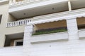 Lavender on the balcony. Royalty Free Stock Photo