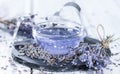 Lavender Bath Additive Royalty Free Stock Photo