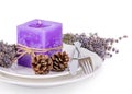 Lavender candle