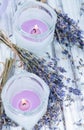 Lavender Candles