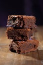 Lavender chocolate brownies