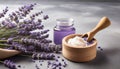 Lavender, concept for cosmetic imagery. Generated with AI Royalty Free Stock Photo