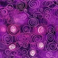 Lavender Dreams: Intricate Patterns of Radiant Cluster Background