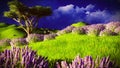 Lavender fields Royalty Free Stock Photo