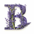 Lavender Mannerism Letter H: Photorealistic Bugcore With Bold Lettering