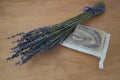 Lavender Goats Milk Soap with Lavender Sprigs