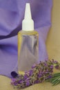 Lavender hair oil Royalty Free Stock Photo