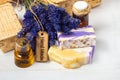 Lavender handmade soap,oil