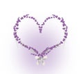 Lavender heart