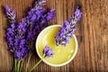 Lavender herbal extract Royalty Free Stock Photo