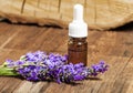 Lavender herbal extract Royalty Free Stock Photo