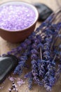 Lavender and herbal salt