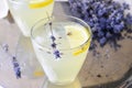 Lavender Lemonade, Refreshing Drink Royalty Free Stock Photo