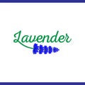 Lavender Logo icon vector template