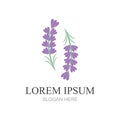 Lavender Logo Template vector symbol nature