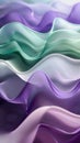 lavender and mint green abstract minimalistic stories background, wave