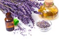 Lavender oil Royalty Free Stock Photo