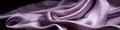 Lavender Silk Fabric Background. Generative AI