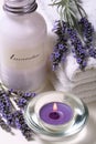 Lavender spa Royalty Free Stock Photo