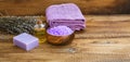 Lavender spa Royalty Free Stock Photo