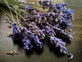 Lavender on the table