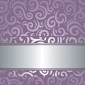 Lavender Violet vector background wedding luxury vintage design