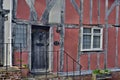 Lavenham UK.Old Houses Royalty Free Stock Photo